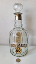 Rare 1.89 L maxi Carafe Jack Daniels OLD N’7 Vide ancienne complete collector