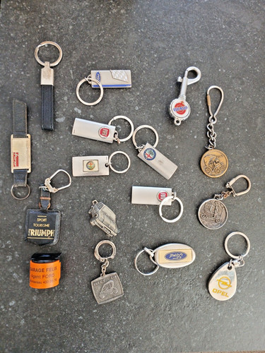 Lot porte cles fiat - cles,