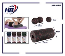Set Rouleaux Foam Roller Massage Musculaire Sport 90515 Avec 2 Balle Trigger Dfh