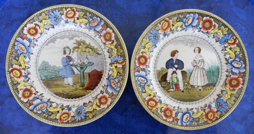 Rare assiettes - -, 2