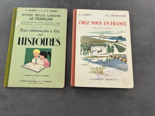 Lot livres scolaires anciens - 2,
