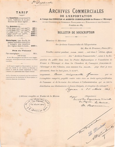 Facture 1903 archives - facture,
