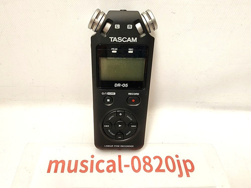 Tascam linear pcm - dr-05,