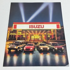 ISUZU 1987 PROGRAM / 4p folder