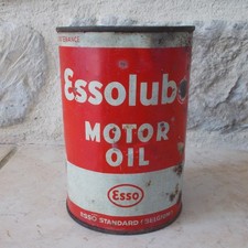 Ancien Bidon d'Huile ESSO