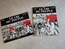 BD LE CRI DU PEUPLE TOME 1 LES CANONS DU 18 MARS TARDI-VAUTRIN E.O 2001 TTBE