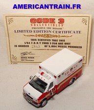 Ford E-350 RAC Unit 004 FDNY 1/64 CODE 3