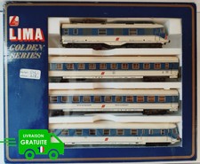 LIMA Golden Series 149730 P  HO RAME Transalpin ÖBB  4 Eléments 1/87 1:87  Rare