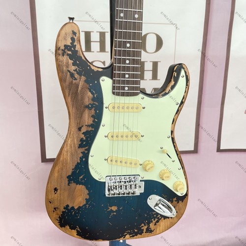 Solid electric guitar blue - solid,