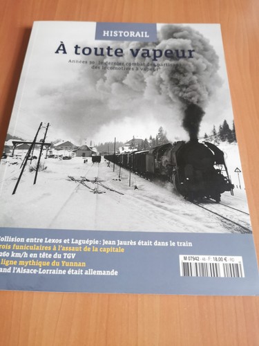 Historail toute vapeur - toute,