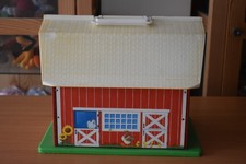 FISHER PRICE ferme toit blanc et tracteur