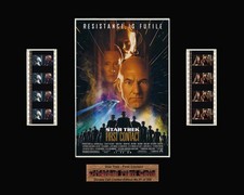 Star Trek - First Contact (1996) - Unframed double film cell presentation