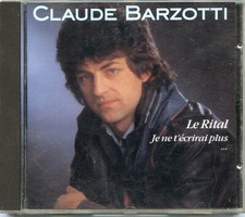 CLAUDE BARZOTTI "LE RITAL" CD ( 1 ER PRESSAGE ) ORIGINAL DEESSE 1984 CD + RARE +