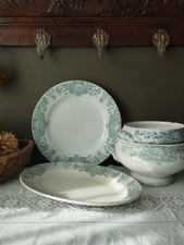 Grands plats art nouveau terre - art,