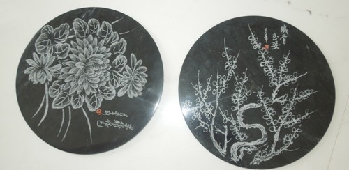 Rare black marble stone hot - marble,
