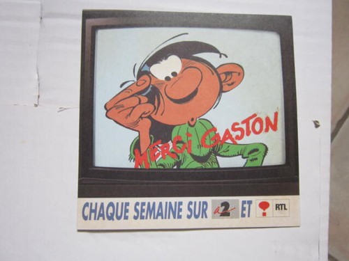 Autocollant gaston lagaffe - gaston,