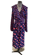 Superbe Robe Porte Feuille 100% Soie Lanvin 36 Tbe Authentique Vintage 