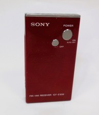 Sony ICF-E10W FM/AM Receiver