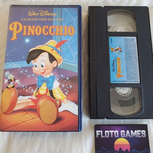 Vhs origine pinocchio - vhs,