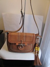 authentique sac bandoulière gucci cuir camel