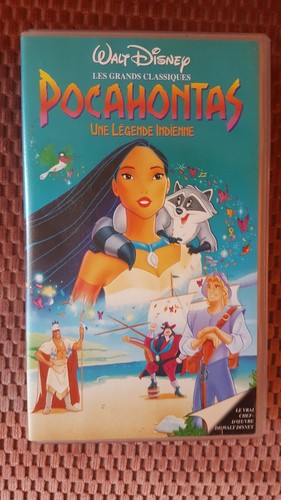 Vhs française pocahontas - vhs,