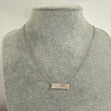 Collier Fin Argent 925 Ref