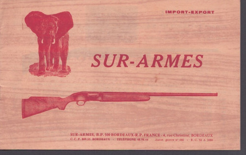 Bordeaux armes chasse - armes,