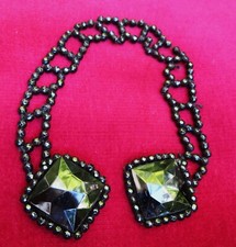 PASSEMENTERIE ancienne PERLES