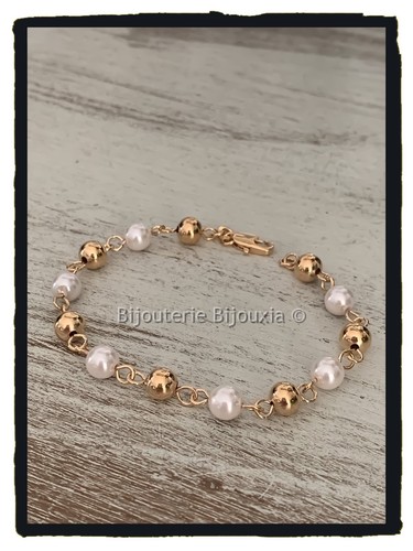 Bracelet boules perles en - bracelet, et