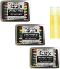 Ranger Tim Holtz Ink Distress Watercolor Pencils - 36 Woodless Watercolor Pencil