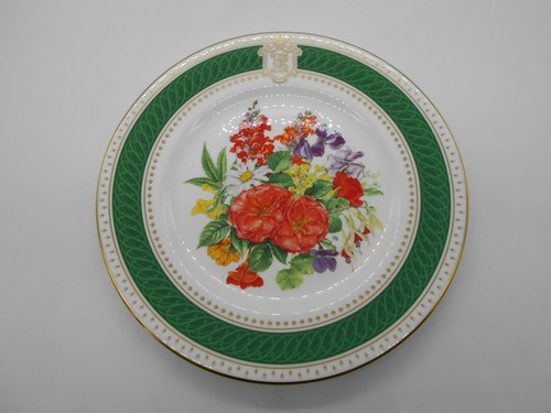 Assiette bouquet royal - ),