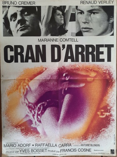Affiche cran arret - cran, d'arret
