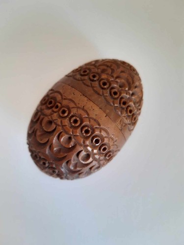 œuf étui chapelet noix - en,