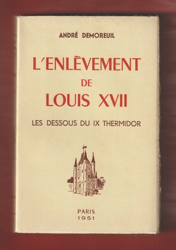 Enlèvement louis xvii - l'enlèvement, de