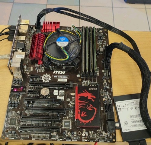 Kit msi b85 g43 - g43, carte
