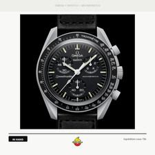 Swatch omega speedmaster - x,