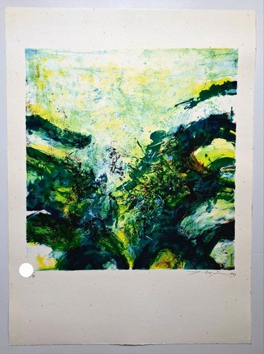 Lithographie composition zao - "composition",