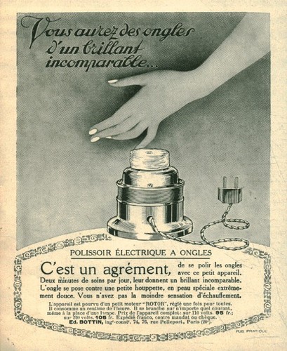 Publicité ancienne polissoir