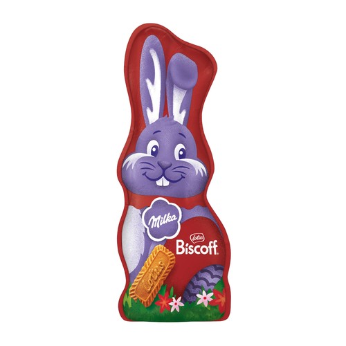 Milka schmunzelhase figurine - milka,