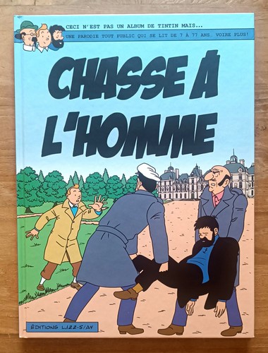 Tintin pastiche chasse - pastiche, -chasse