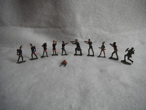 Lot jouet ancien - , plomb
