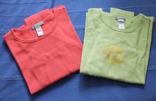 Lot de 2 t-shirts manches longues, Decathlon, fille, 12 ans, TBE