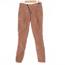 Pantalon velours beige femme