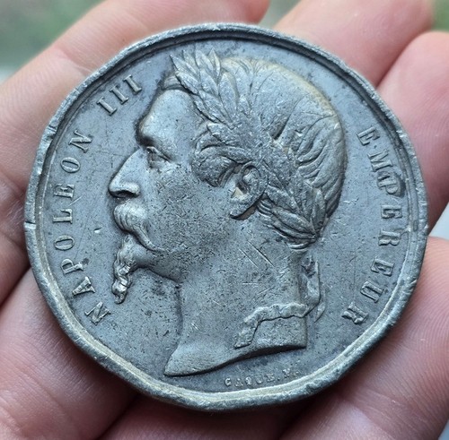 Médaille étain annexion - étain,
