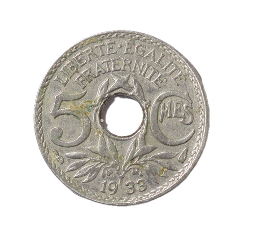 France centimes 1933 - 5,