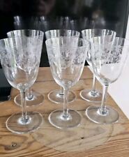6 Verres A Eau Cristal De BACCARAT Modèle BEAUHARNAIS Parfait Etat old Crystal