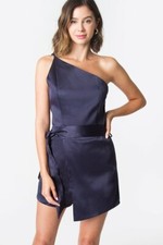 Madelyn Satin One Shoulder