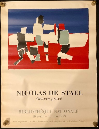 Affiche nicolas staël - affiche,