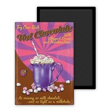 Hot chocolate Vintage-Magnet
