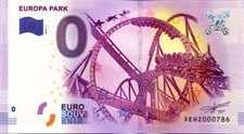 ALLEMAGNE Rust, Europa Park, 2016, Billet 0 € Souvenir